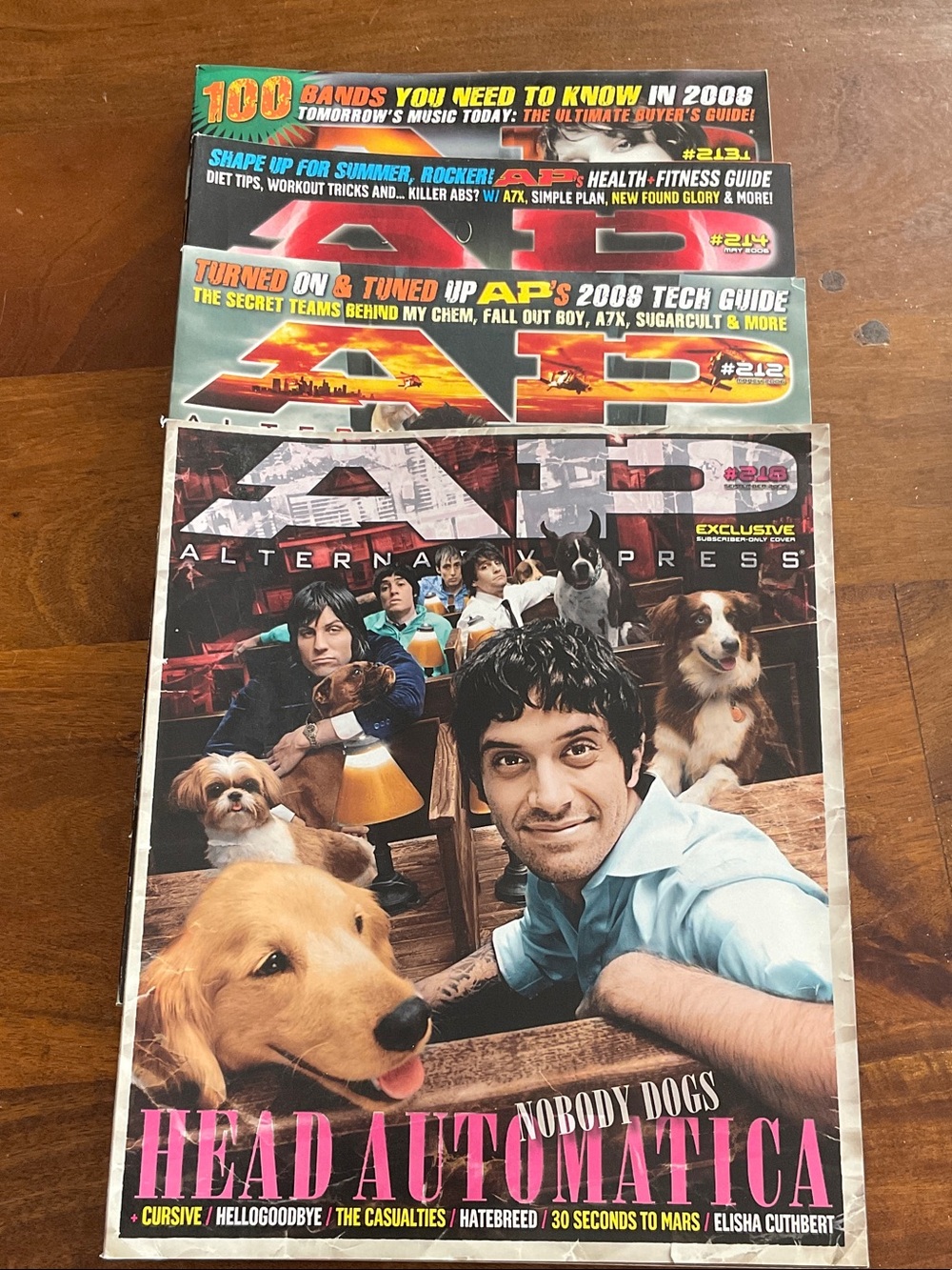 Four AP magazines from 2006
